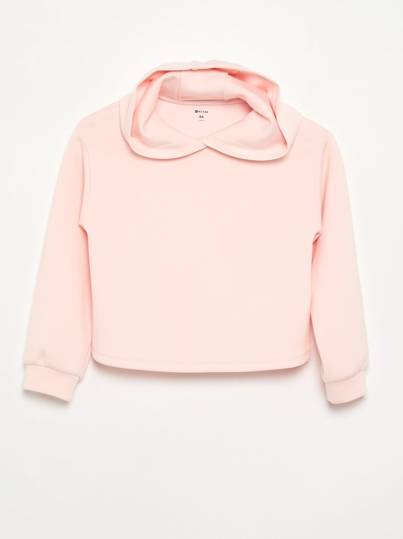 2-delige set - Hoodie + flare legging Rose - Kiabi