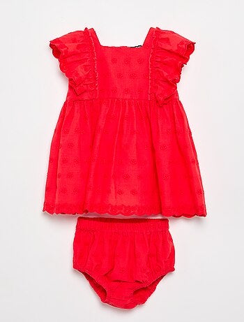 2-delige set - mouwloze jurk + slip