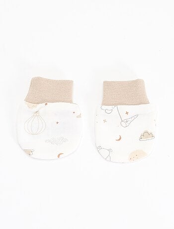 2-delige set - muts en wanten 'Petit Béguin'