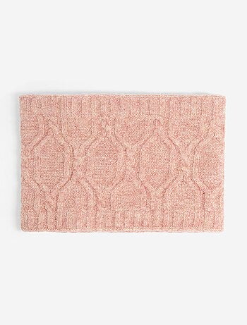 2-delige set - Muts met pompon + nekwarmer