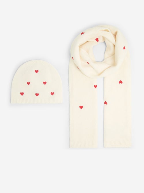 2-delige set - Sjaal + muts - Kiabi