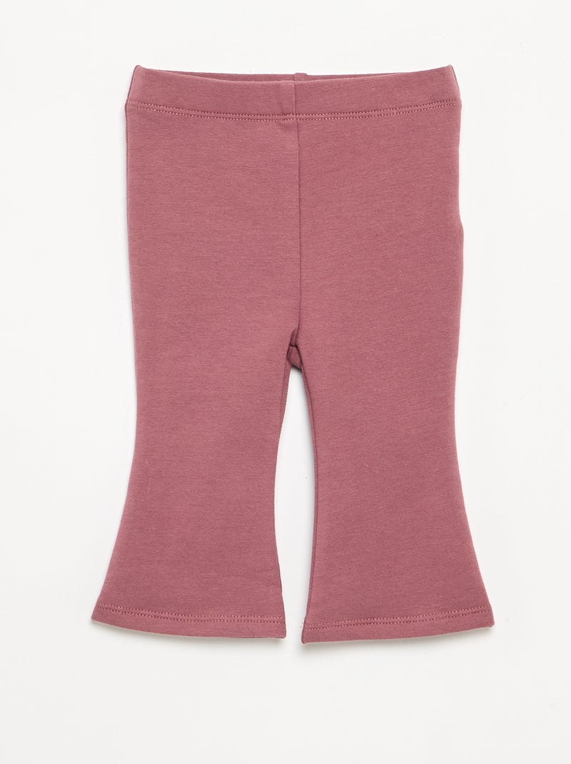 2-delige set - Sweater + broek Paars - Kiabi