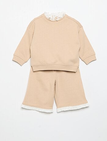 2-delige set - Sweater + wijde broek