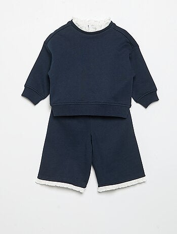 2-delige set - Sweater + wijde broek