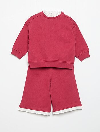 2-delige set - Sweater + wijde broek