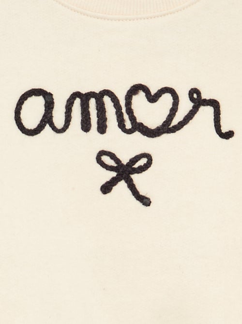 2-delige set - sweatshirt + broek - Kiabi