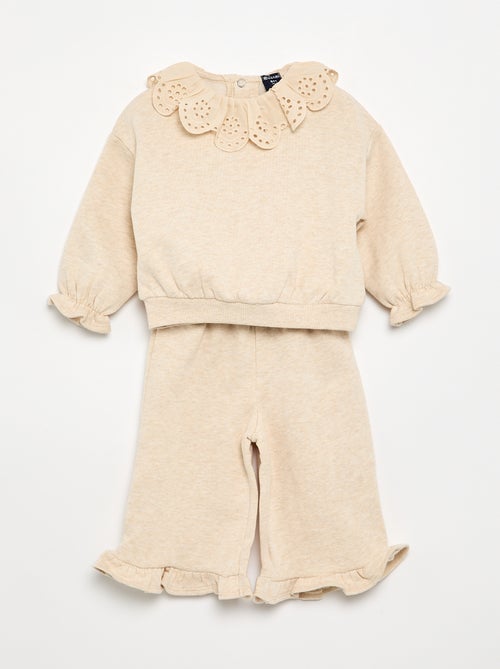 2-delige set - sweatshirt + broek - Kiabi