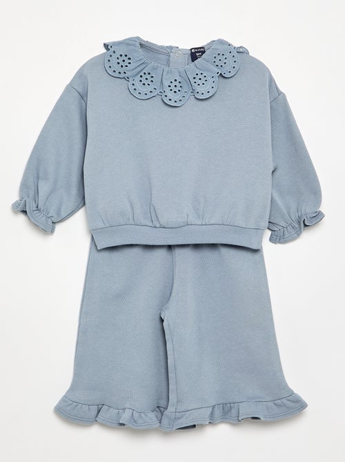 2-delige set - sweatshirt + broek - Kiabi