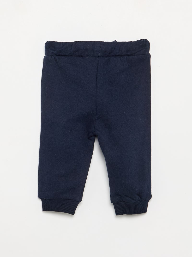 2-delige set - Sweatshirt + broek Blauw - Kiabi