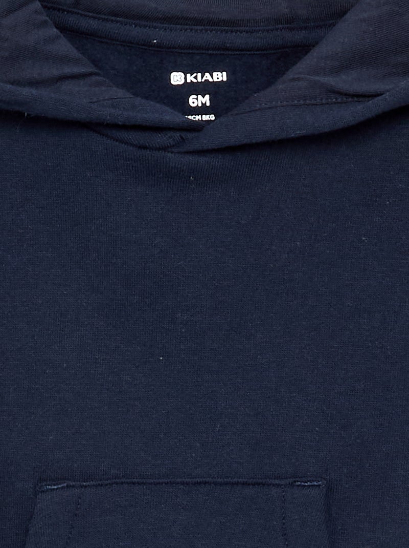 2-delige set - Sweatshirt + broek Blauw - Kiabi