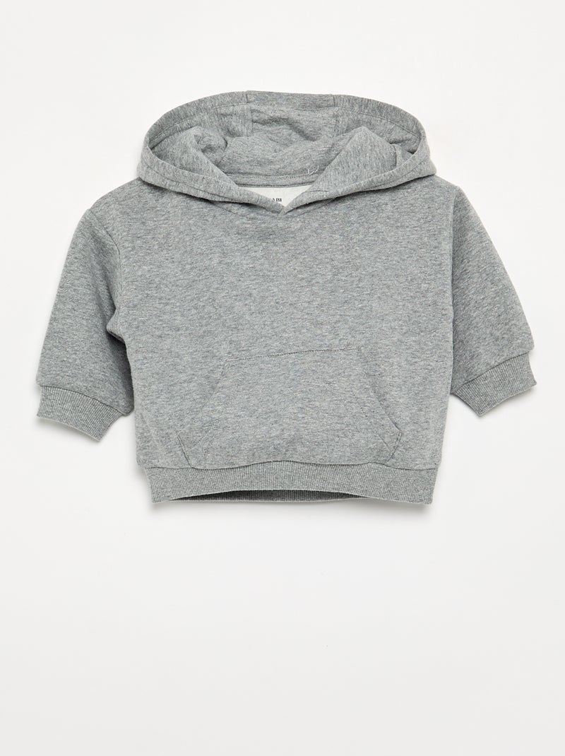 2-delige set - Sweatshirt + broek Grijs - Kiabi