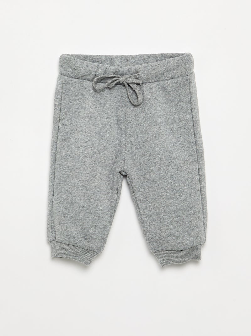 2-delige set - Sweatshirt + broek Grijs - Kiabi