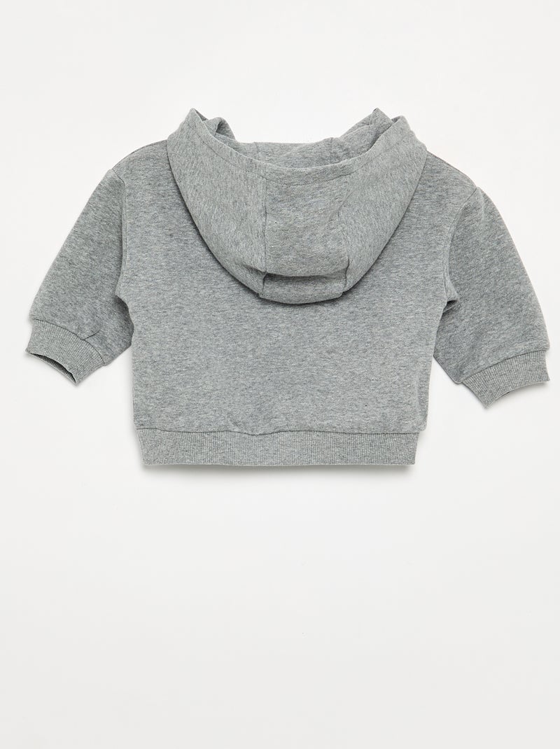 2-delige set - Sweatshirt + broek Grijs - Kiabi