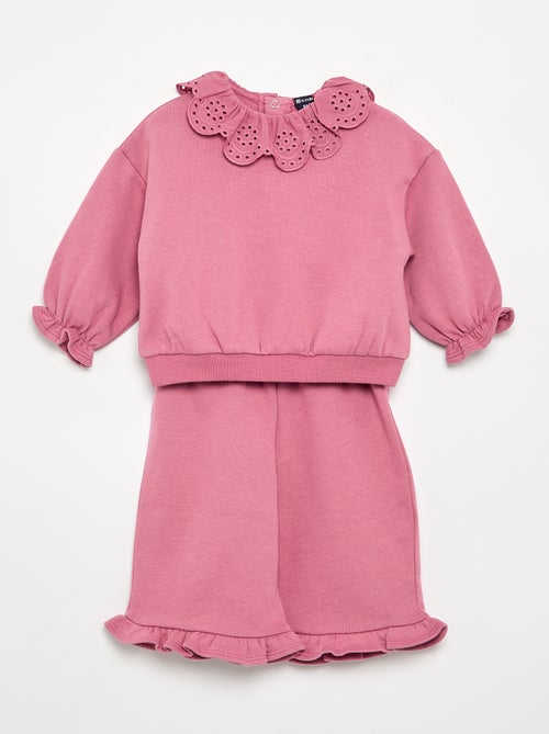 2-delige set - sweatshirt + broek - Kiabi