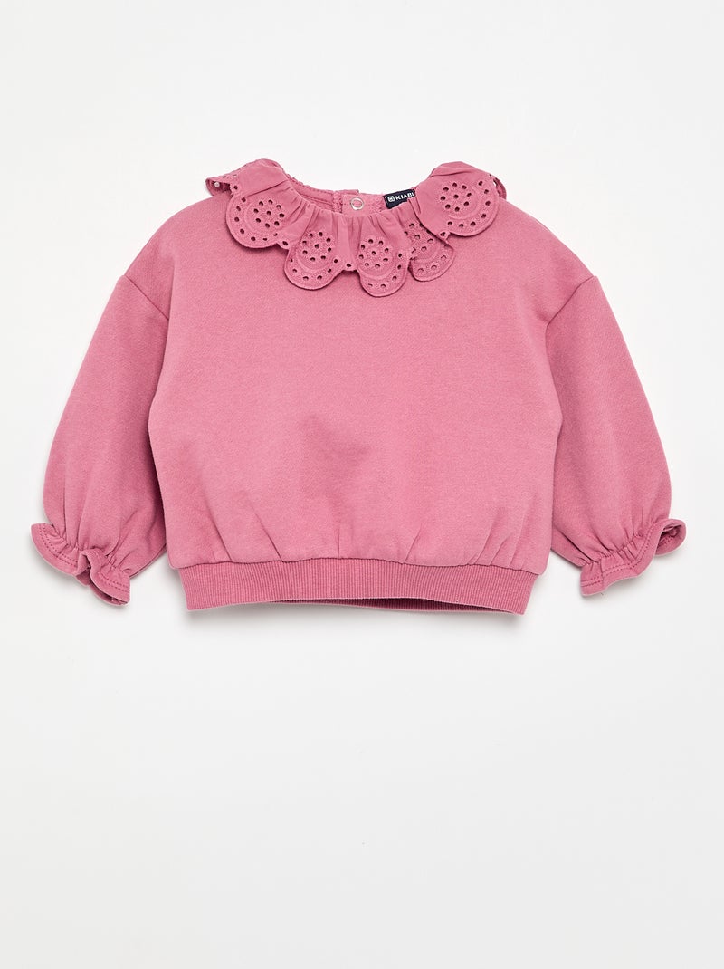 2-delige set - sweatshirt + broek Rose - Kiabi