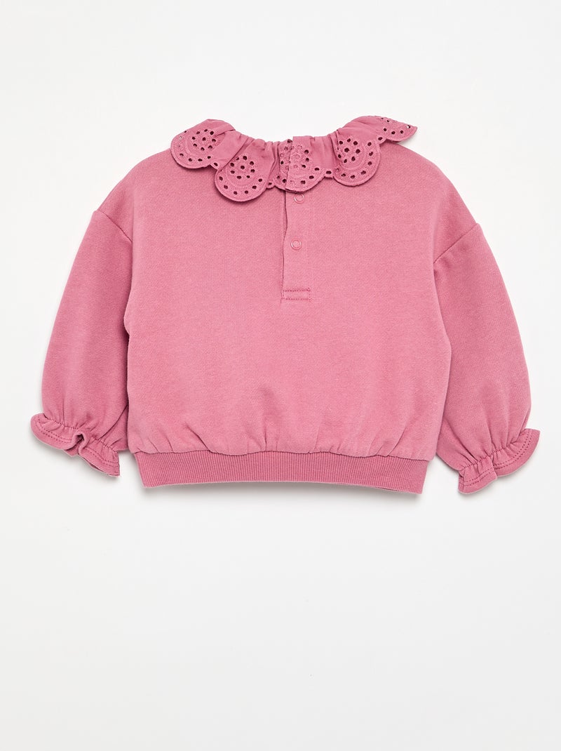 2-delige set - sweatshirt + broek Rose - Kiabi