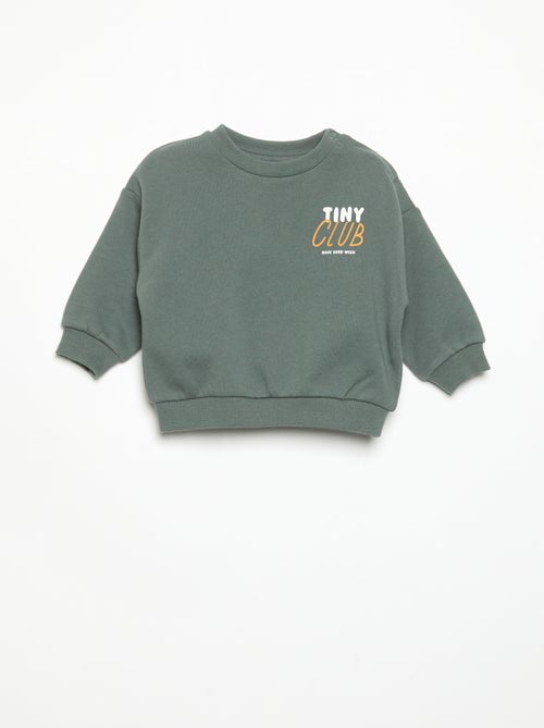 2-delige set - Sweatshirt en sporttraining - Kiabi