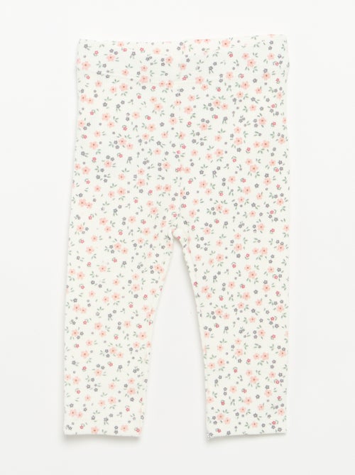 2-delige set - T-shirt met lange mouwen + legging - Kiabi 2-delige set - T-shirt met lange mouwen + legging - Kiabi