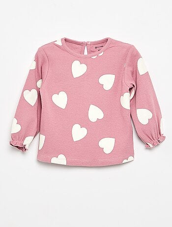 2-delige set - T-shirt met lange mouwen + legging