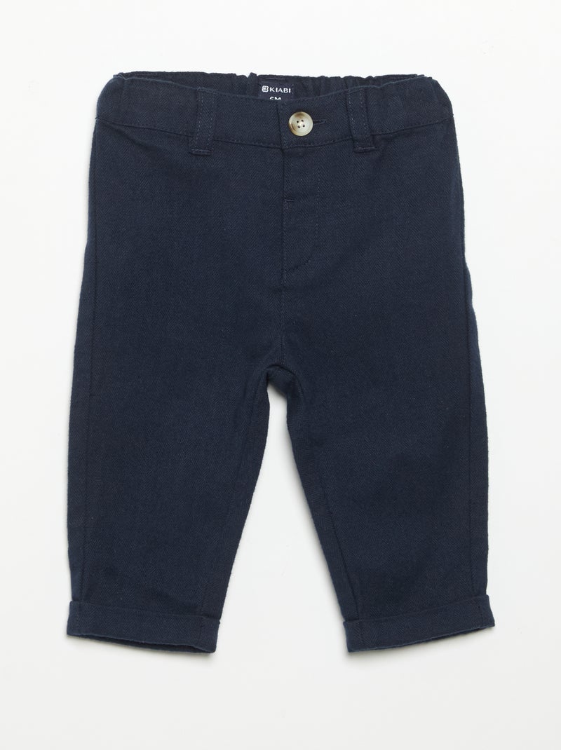 2-delige set - trui + broek Blauw - Kiabi