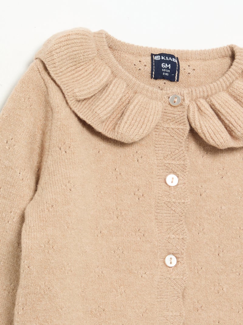2-delige set - Vest + legging Biege - Kiabi
