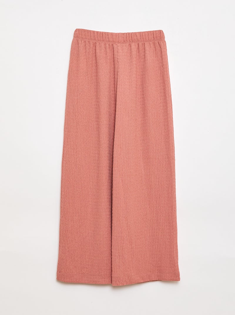 2-delige set blouse + broek Rose - Kiabi