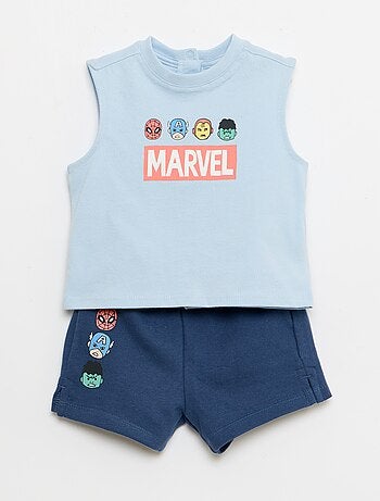 2-delige set: débardeur + short 'Marvel'