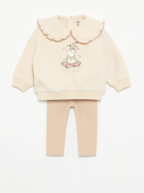 2-delige set 'Disney' - Sweatshirt + legging - Kiabi