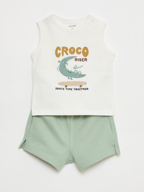 2-delige set hemd + short - Kiabi