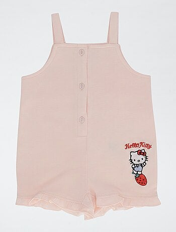2-delige set korte jumpsuit + super 'Hello Kitty' T-shirt