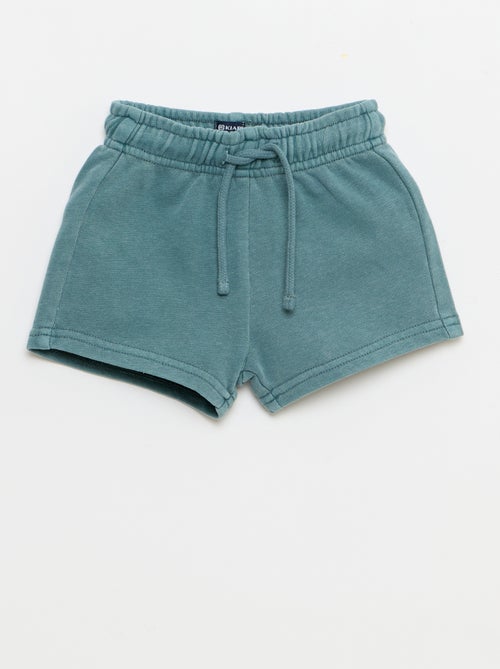2-delige set met geborduurd T-shirt + short - Kiabi