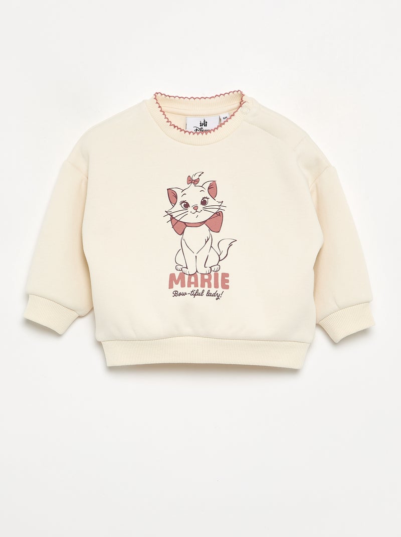 2-delige set met sweatshirt en legging 'Disney' Wit - Kiabi