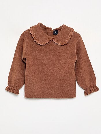 2-delige set met sweatshirt en legging van compact breisel