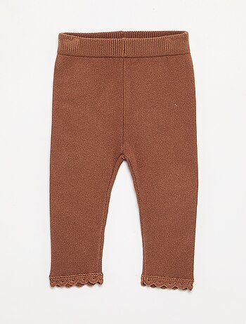 2-delige set met sweatshirt en legging van compact breisel