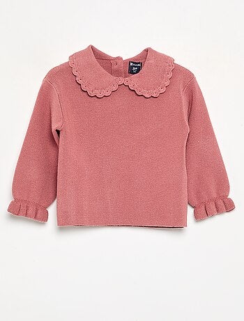 2-delige set met sweatshirt en legging van compact breisel