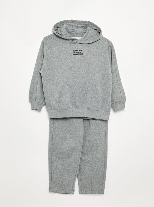 2-delige set met sweatshirt en T-shirt - Kiabi 2-delige set met sweatshirt en T-shirt - Kiabi