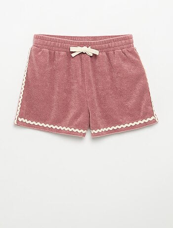 2-delige set met tanktop en short van badstof