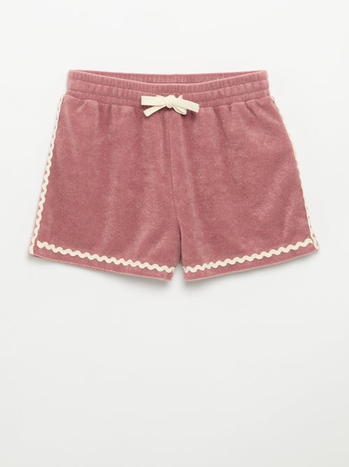 2-delige set met tanktop en short van badstof - Kiabi
