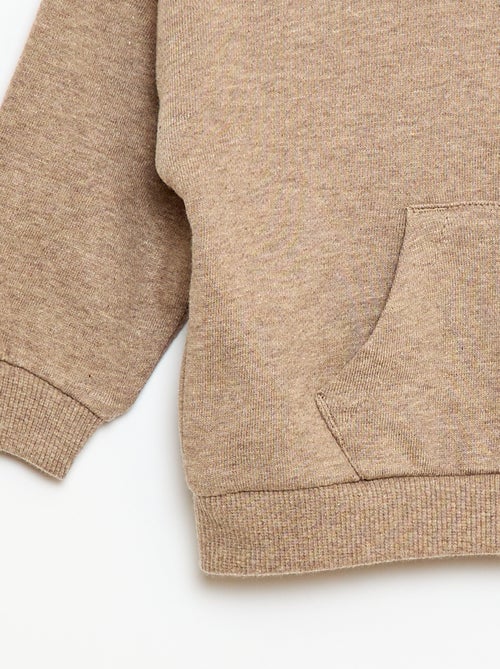 2-delige set monochrome sweater met kap + sporttraining - Kiabi