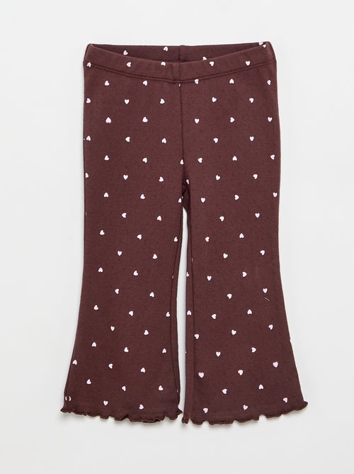2-delige set: Pointelle-T-shirt en broek - Kiabi 2-delige set: Pointelle-T-shirt en broek - Kiabi