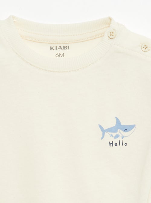 2-delige set short + T-shirt - Kiabi