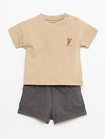 2-delige set short + T-shirt