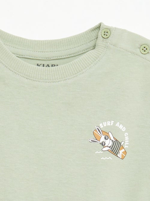 2-delige set short + T-shirt - Kiabi