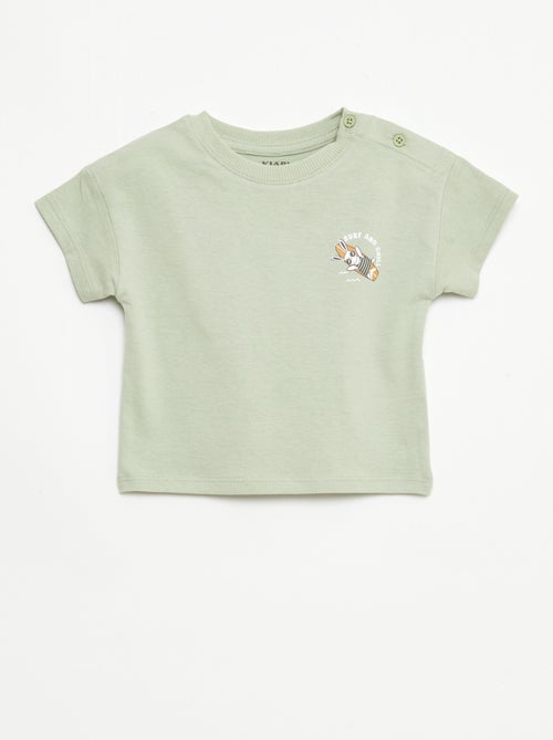 2-delige set short + T-shirt - Kiabi