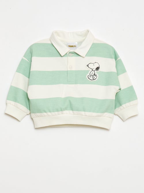 2-delige set 'Snoopy' - Sweatshirt + sporttraining - Kiabi