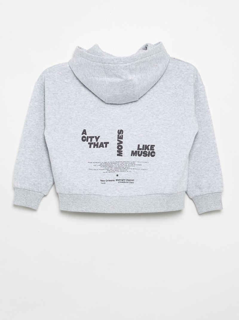 2-delige set: sweater en sporttrainingbroek Grijs - Kiabi