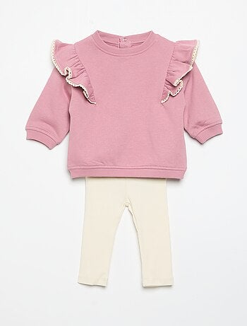 2-delige set: sweatshirt + legging