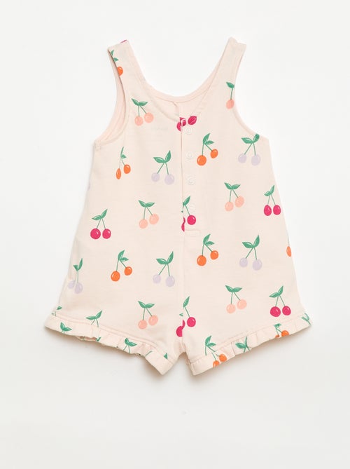 2-delige set T-shirt + combishort - Kiabi