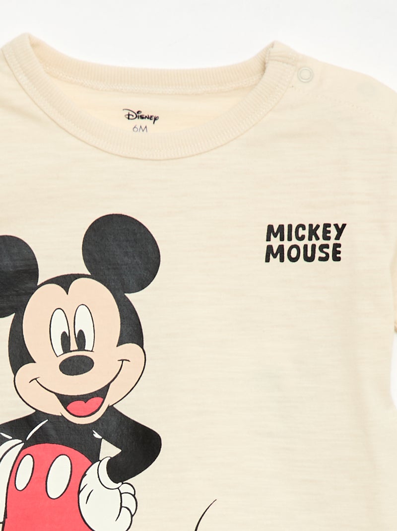 2-delige set T-shirt en short 'Simba' Biege - Kiabi