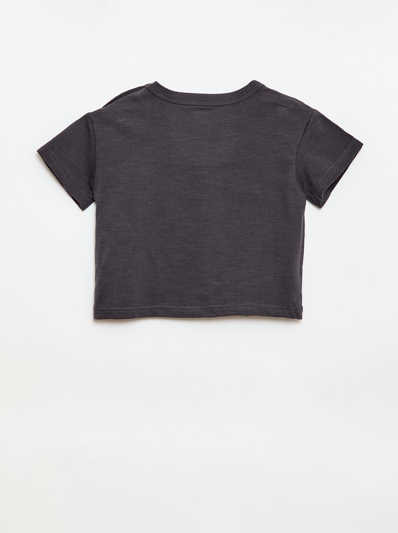 2-delige set T-shirt en short 'Simba' Zwart - Kiabi
